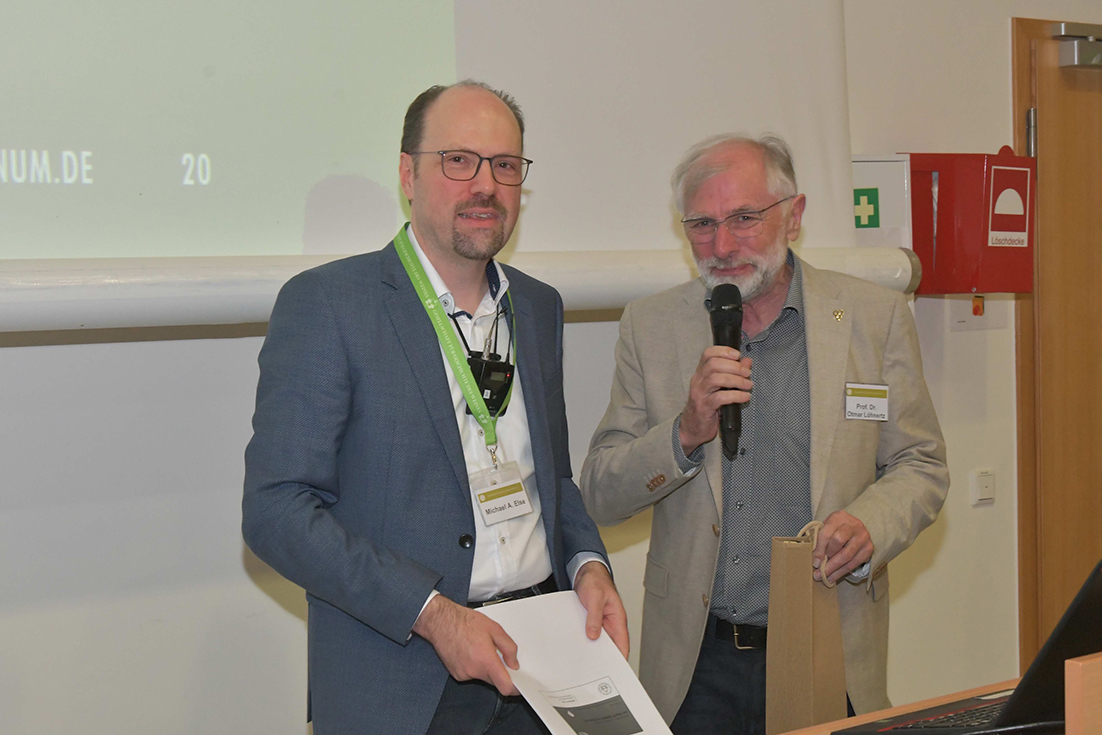 Michael Else und Otmar Löhnertz.