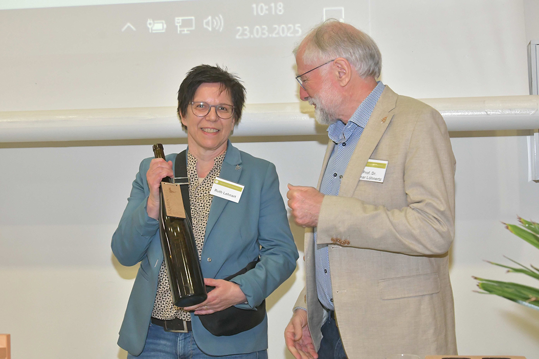 Ruth Lehnart und Otmar Löhnertz.