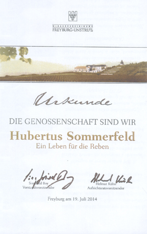 Sommerfeld-Urkunde